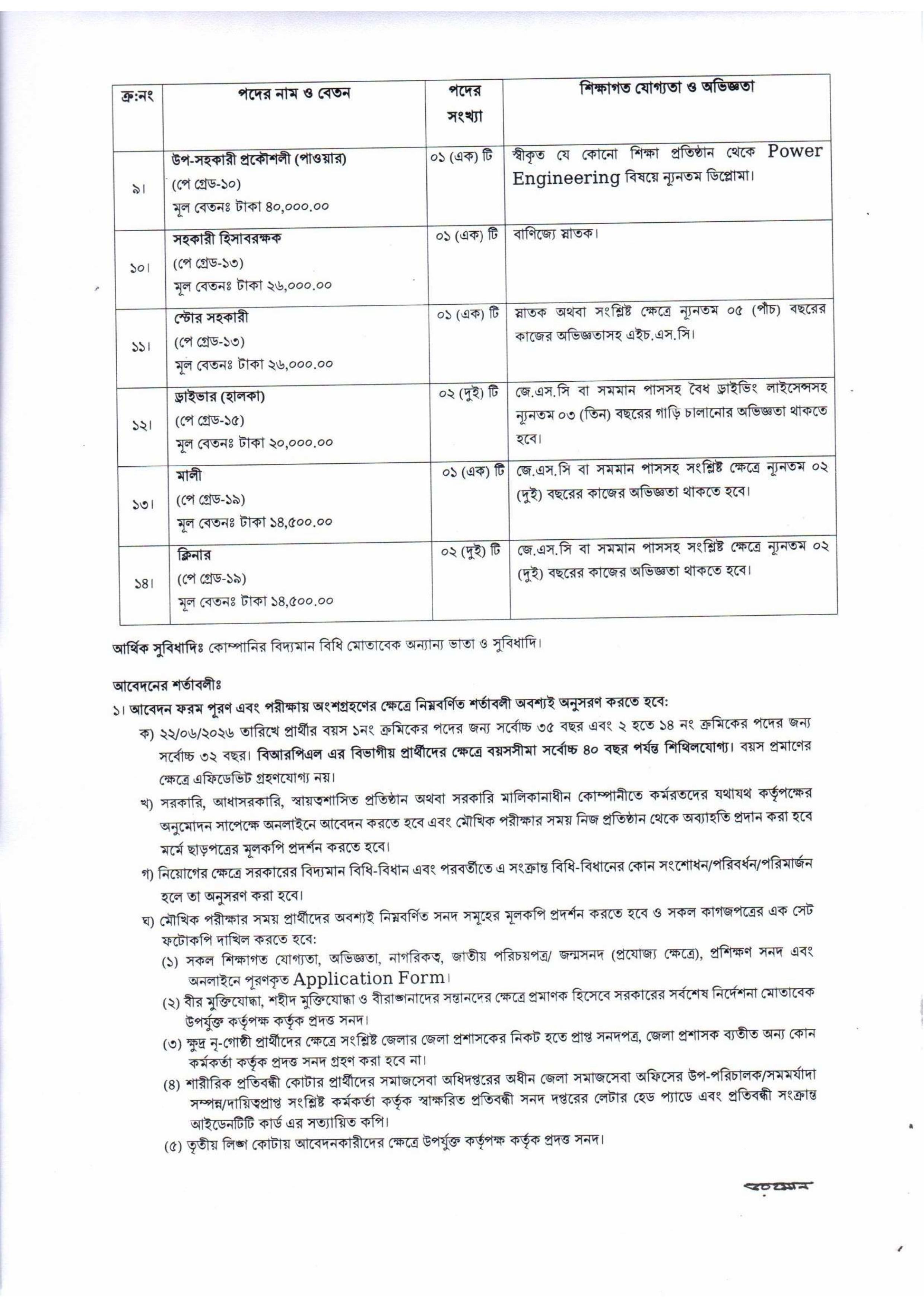 BR Powergen Job Circular 2026,
BRPL Job Circular 2026,
বি আর পাওয়ারজেন নিয়োগ বিজ্ঞপ্তি ২০২৬,
BR Powergen Limited Job Circular,
brpgen teletalk com bd apply,
Government Power Plant Job Circular 2026,
BR Powergen ICT Assistant Manager Job,
BRPL Assistant Engineer Job Circular,
Sub Assistant Engineer Job BR Powergen,
BRPGEN Teletalk,
Power Sector Job BD,
BD Govt Job Circular 2026,
বিআরপিএল নিয়োগ ২০২৬,
বি-আর পাওয়ারজেন লিঃ জব সার্কুলার ২০২৬,
বি-আর পাওয়ারজেন লিমিটেড নতুন নিয়োগ বিজ্ঞপ্তি,
বিআরপিএল উপ-সহকারী প্রকৌশলী পদের যোগ্যতা,
পাওয়ার প্ল্যান্ট চাকরি নিয়োগ বিজ্ঞপ্তি ২০২৬,
বি-আর পাওয়ারজেন নিয়োগ বিজ্ঞপ্তি ২০২৬ আবেদনের নিয়ম,
বিআরপিএল পদের নাম ও যোগ্যতা